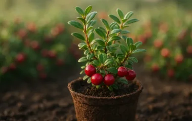 Brusnice: pestovanie v nádobe a v záhone (pH a substrát)