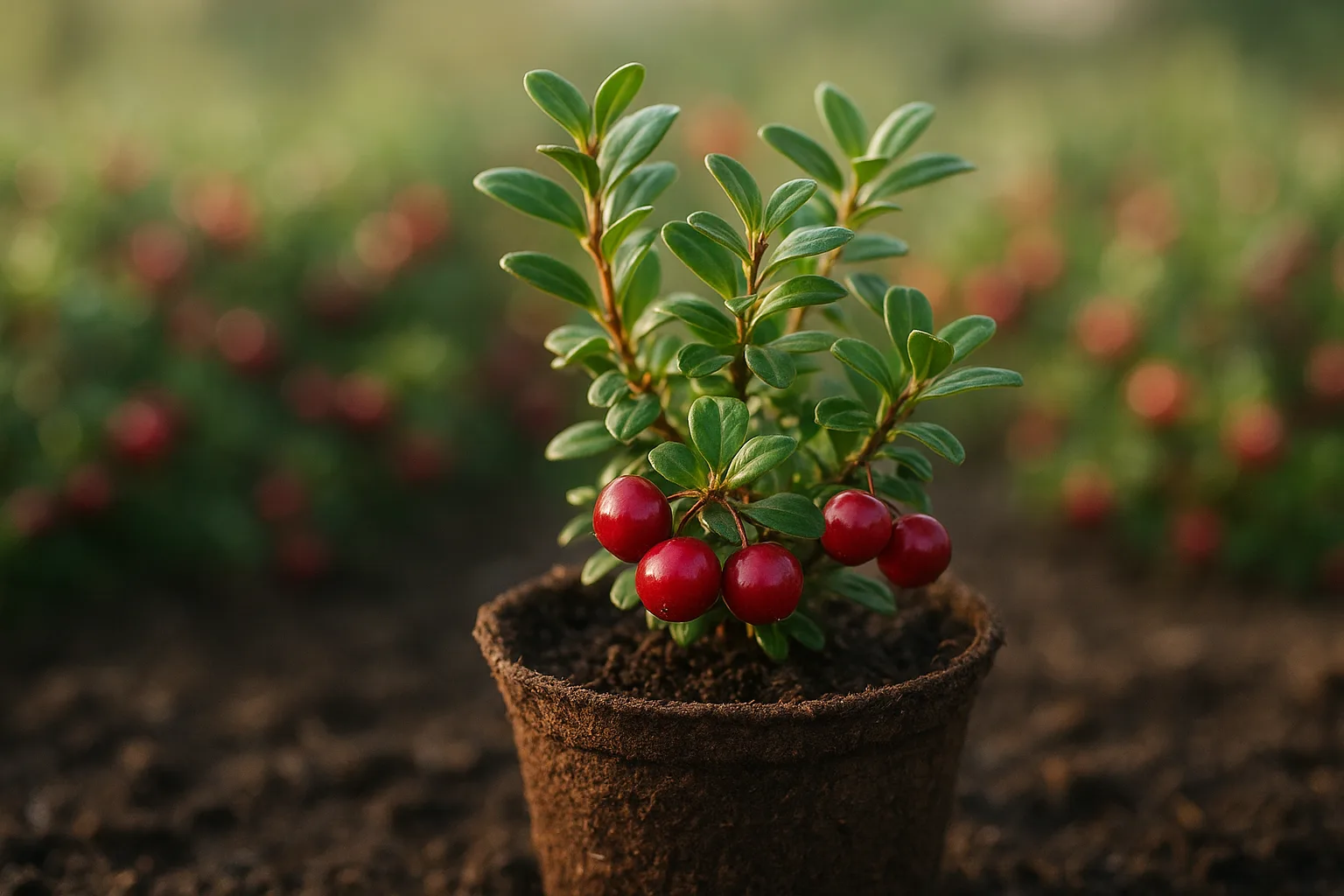 Brusnice: pestovanie v nádobe a v záhone (pH a substrát)