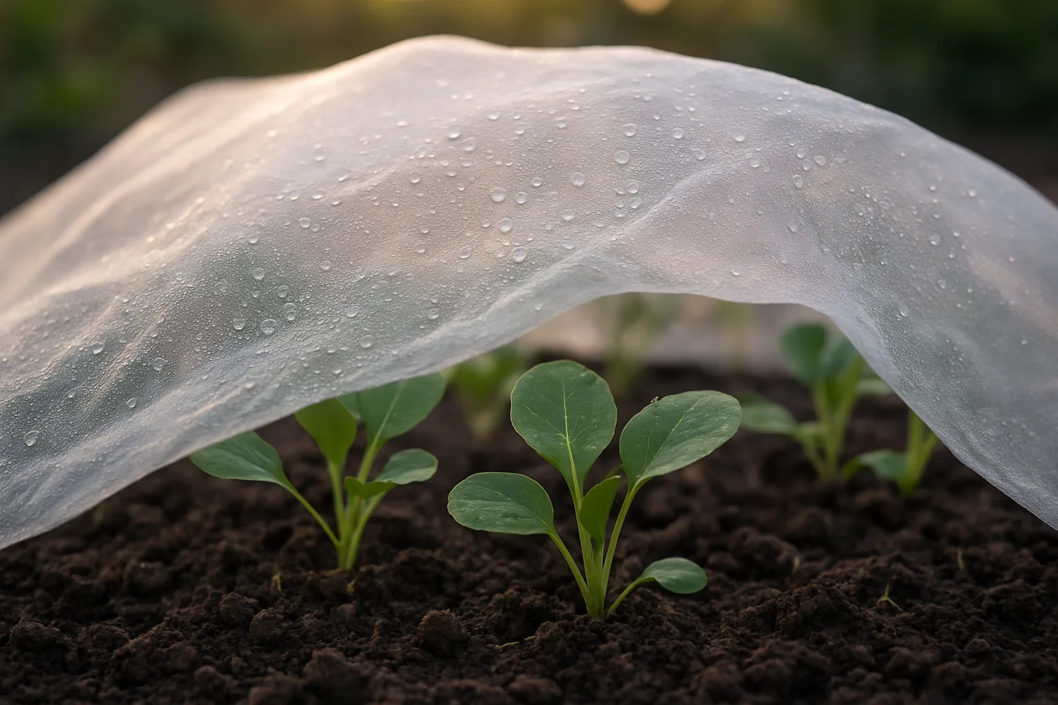 Ako ochrániť priesady pred prízemným mrazom (rýchle riešenia)